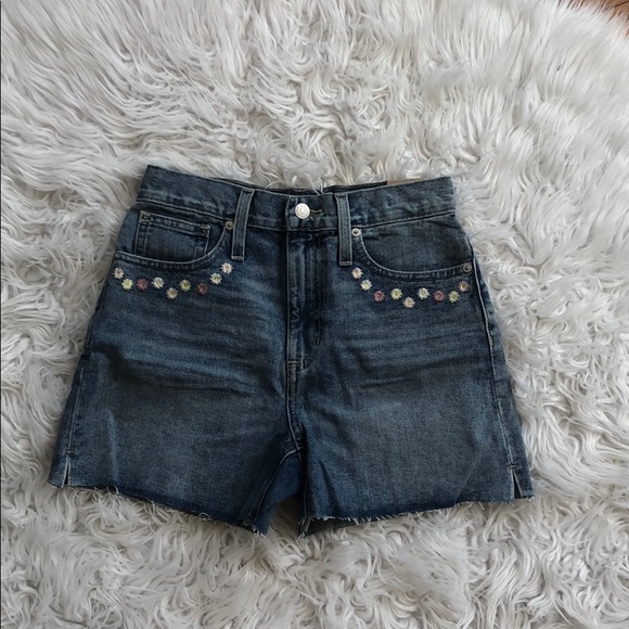 NEW • Madewell • Perfect Vintage Floral Jean Short - Picture 6 of 8